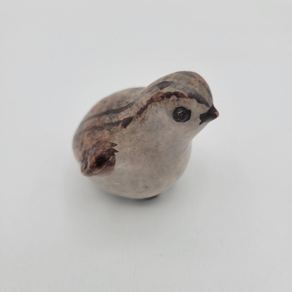 Adorable Small Stonware Pottery Figurine - Picture 2 of 8